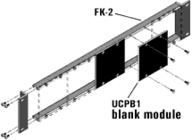 Middle Atlantic FK4 4SP UCP Frame Kit with Hardware