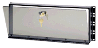Middle Atlantic SECL-2 2SP Hinged Plexi Security Cover