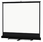 Da-Lite 98048 105" x 140" Floor Model C Matte White Projection Screen, Black Carpet