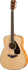 Yamaha FG840 Dreadnought Acoustic Guitar, Sitka Spruce Top and Flame Maple  Back and Sides