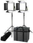 ikan LB10-2PT-KIT Lyra 1 x 1 Bi-Color 2-Point Soft Panel LED Light Kit