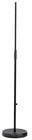 K&M 260-BLACK 34"-61.6" Microphone Stand with Cast Iron Base