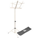 On-Stage SM7122NB Compact Music Stand with Bag, Nickel