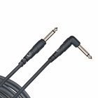 D`Addario PW-CGTRA-20 Right Angle Guitar/Instrument Cable, 1/4"-1/4", 20 Feet