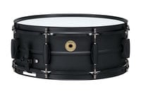 Tama Metalworks Steel Snare Drum 14"x5.5" Steel Shell Snare Drum with Matte Black Shell Hardware