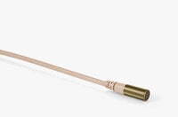 DPA 6061-OC-U-F00 6061 Omnidirectional Subminiature Microphone with MicroDot Connector, Beige
