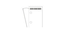 Middle Atlantic WR-RAP-24  24-Space Rear Access Panel for WR Series Rack Enclosures