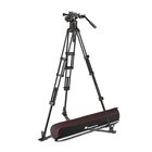 Manfrotto MVK612TWINGAUS 612 Nitrotech Fluid Video Head, Alum Tripod, Ground Spreader