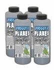 Froggy's Fog DRY Snow Juice Concentrate Low Residue Formula for 50-75ft Float or Drop, 4- 8oz bottles, Makes 4 Gallons