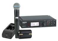 Shure ULXD24/B58-H50 ULXD Handheld Wireless Bundle with 1 B58 Transmitter, Battery, Charger, in H50 Band
