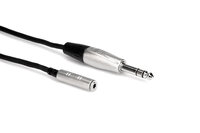 Hosa HXMS-010 10' Pro Series 3.5mm TRS to 1/4" TRS Headphone Extension Cable
