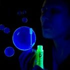 Froggy's Fog Tekno Bubbles BLUE Blacklight Reactive Bubble Fluid, 55 Gallons 