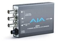 AJA ADA4 4-Channel Bi-Directional Audio A-D and D-A Mini Converter