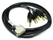 Whirlwind DBF1-S-015 15' Snake Cable with 8 TRSM to DB25-M