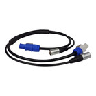 Blizzard Etherpc 3 Powercon to Powercon w/ Ethercon Combo Cable, 3'