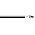 West Penn AQ295BK1000 1000' 14AWG 2-Conductor Stranded Shielded Aquaseal Cable for Fire Alarms