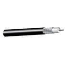 West Penn 810BK1000 1000' RG8 11AWG Shielded Coaxial Cable, Black