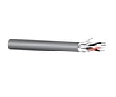 West Penn DA2402GY0500 500' AES/EBU 24AWG 4-Conductor Stranded Shielded Digital Audio Cable