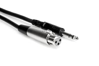 Hosa STX-103F 3' XLRF to 1/4" TRS Audio Cable