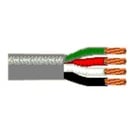 Belden 1312A-1000-BLACK 1000 ft of 12AWG 4-Conductor Speaker Cable with PVC Jacket