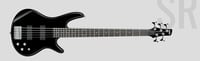 Ibanez GSR205BWK Weathered Black GIO Series 5-String Electric Bass