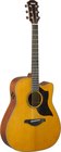 Yamaha A3M Dreadnought Cutaway - Natural Acoustic-Electric Guitar, Sitka Spruce Top, Solid Mahogany Back and Sides