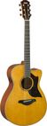 Yamaha AC3M Concert Cutaway - Natural Acoustic-Electric Guitar, Sitka Spruce Top, Solid Mahogany Back and Sides