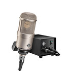 Neumann M 147-TUBE Set US Large Diaphragm Cardioid Condenser Tube Microphone, Nickel