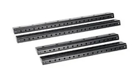 Odyssey ARR16 Pair of Pre-tapped 16U Rack Rails