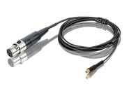 Countryman E6CABLEB1SL E6 Earset Cable with TA4F, 1mm Black