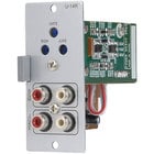 TOA U-14R Unbalanced Stereo Input Module for Jukebox with Automatic Gain Control, Dual RCA Female