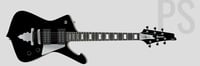 Ibanez PSM10BK Paul Stanley Signature 6-String Electric Guitar - Black