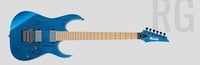Ibanez RG5120M Solidbody Electric Guitar with Mahogany Body, Ash Top and Birdseye Maple Fingerboard