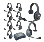 Eartec Co HUB9SMXS Eartec UltraLITE/HUB Full Duplex Wireless Intercom System w/ 9 Headsets