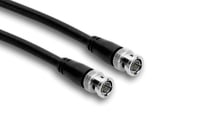 Hosa BNC-06-106 6' BNC to BNC Professional RG-6/U Coaxial Cable, 75 Ohm