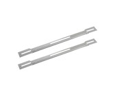 Atlas IED 186-16 Channel Supports with Adjustable Slot & Basket Nut (Pair)