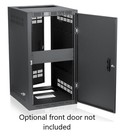 Atlas IED 224-30 30" Deep Cabinet, 24RU (Shown with Optional Door, Not Included)