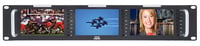 ToteVision LED-504HDMx3 Rack-mounted Triple 5" LCD Monitors