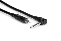 Hosa CPR-103R 3' Right-Angle 1/4" TS to RCA Audio Cable