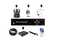 Williams AV FM 558-24 PRO FM+ Assistive Listening, 24 Receivers + Rack Kit