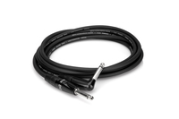 Hosa HGTR-010R 10' Pro Guitar 1/4" TS Instrument Cable, One Right-Angle Connection