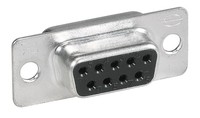 Whirlwind DSUB9ILF 9-pin D-Sub Connector, Female Inline