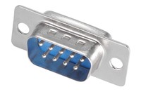 Whirlwind DSUB9ILM 9-pin D-Sub Connector, Male Inline