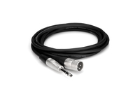 Hosa HSX-015 15' Pro Series 1/4" TRS to XLRM Cable