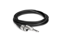 Hosa HXS-005 5' Pro Series XLRF to 1/4" TRS Cable