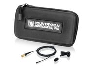 Countryman B2DW5FF05BSR B2D Directional Lavalier with Detachable 3.5mm Locking Connector and Mid Gain, Black