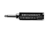 Switchcraft 9244 3-pin XLRM to 1/4" TS-M Adapter