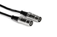 Hosa MID-510 10' 5-pin Din to 5-pin DIN MIDI Cable with Metal Plugs