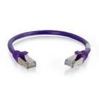 Cables To Go 00910  Purple Solid Conductor Patch Cables 