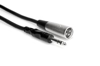 Hosa STX-102M 2' 1/4" TRS to XLRM Audio Cable